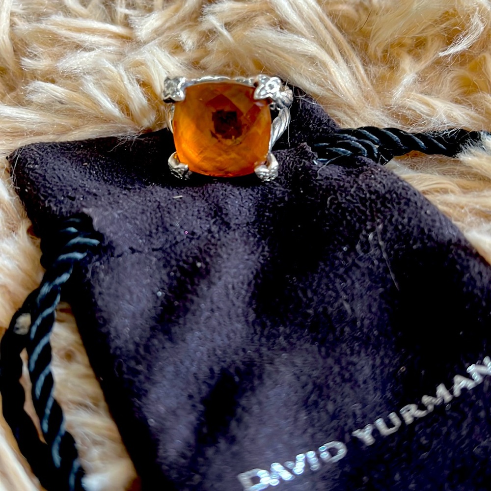 David Yurman Cushion On Point Ring 20mm